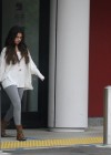 Selena Gomez Wear Glasses and Tights Out in Beverly Hills